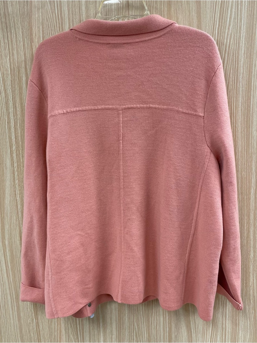 Talbots orange cardigan size 3X - Picture 5 of 7